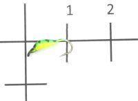 Мормышка Опарыш окрашенный с ушком d2 097-145 Nautilus