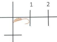 Мормышка Опарыш с ушком d1 003 медь Nautilus