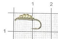 Мормышка Опарыш с ушком d3 001 серебро Nautilus