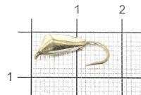 Мормышка Ромбик d4.5 001 серебро Nautilus