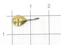Мормышка свинцовая с коронкой Shape 2-047-1 латунь 0,81гр.