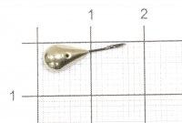 Мормышка свинцовая с коронкой Shape 2-051-3 мельхиор 0,65гр.