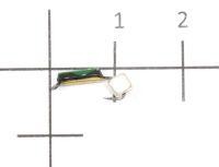 Мормышка Столбик №1 d1.5 серебряный кубик, латунь Санхар