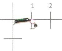 Мормышка Столбик №2 d1.5 кубик хамелеон, медь Санхар