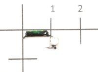 Мормышка Столбик №2 d1.5 серебряный кубик, медь Санхар