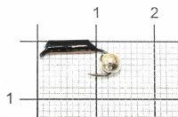 Мормышка Столбик №2 d1.5 серебряный шар, медь Санхар