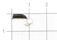 Мормышка Столбик №3 d2 серебряный кубик, медь Санхар