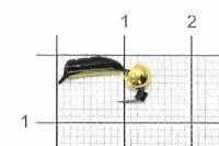 Мормышка Столбик №4 d2 латунный шар, латунь Санхар