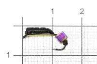Мормышка Столбик №5 d2 кубик хамелеон, латунь Санхар