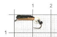 Мормышка Столбик №5 d2 серебрянный шар, медь Санхар