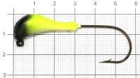 Мормышка судаковая Банан Светлячок 14гр 03 желтый Fish Gold