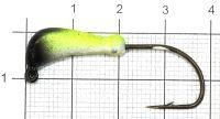 Мормышка судаковая Банан Светлячок 4гр 03 желтый Fish Gold
