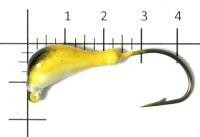 Мормышка судаковая Банан Светлячок 7гр желто-черный Fish Gold