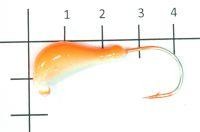 Мормышка судаковая Банан Светлячок кр. Gamakatsu 11гр оранжевый Fish Gold
