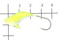 Мормышка судаковая Башмачок Светлячок 12гр 07 лимонный кр.Gamakatsu Fish Gold