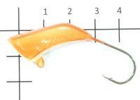 Мормышка судаковая Башмачок Светлячок 22гр 09 оранжевый кр.Gamakatsu Fish Gold