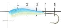 Мормышка судаковая Клык 1 Светлячок 13гр 11 синий Fish Gold