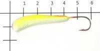 Мормышка судаковая Клык 1 Светлячок 18гр 13 желто-красный Fish Gold