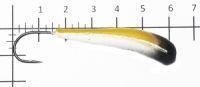 Мормышка судаковая Клык 1 Светлячок 22гр желто-черный Fish Gold