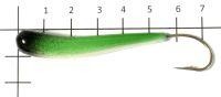 Мормышка судаковая Клык 2 Светлячок 28гр зелено-черный Fish Gold