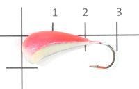 Мормышка судаковая Трехгранка Светлячок 14гр 10 красный Fish Gold