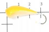 Мормышка судаковая Трехгранка Светлячок 19гр кр.Gamakatsu 03 желтый Fish Gold