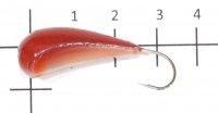 Мормышка судаковая Трехгранка Светлячок 19гр кр.Gamakatsu 05 красный Fish Gold