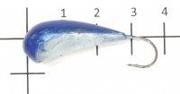 Мормышка судаковая Трехгранка Светлячок 19гр кр.Gamakatsu 06 синий Fish Gold