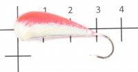 Мормышка судаковая Трехгранка Светлячок 19гр кр.Gamakatsu 10 красный Fish Gold