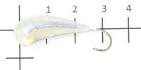 Мормышка судаковая Трехгранка Светлячок кр. Gamakatsu 14гр 02 белый Fish Gold