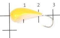 Мормышка судаковая Трехгранка Светлячок кр. Gamakatsu 8гр 03 желтый Fish Gold