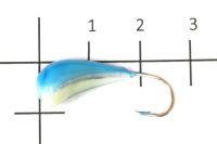 Мормышка судаковая Трехгранка Светлячок кр. Gamakatsu 8гр 11 синий Fish Gold
