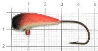 Мормышка судаковая Уралка Светлячок 12гр 05 красный Fish Gold