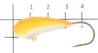 Мормышка судаковая Уралка Светлячок 16гр 09 оранжевый Fish Gold