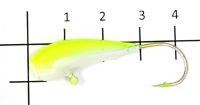 Мормышка судаковая Уралка Светлячок кр. Gamakatsu 12гр лимонный Fish Gold