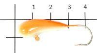 Мормышка судаковая Уралка Светлячок кр. Gamakatsu 12гр оранжевый Fish Gold
