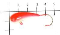 Мормышка судаковая Уралка Светлячок кр. Gamakatsu 16гр красный Fish Gold