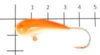 Мормышка судаковая Уралка Светлячок кр. Gamakatsu 16гр оранжевый Fish Gold