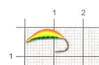 Мормышка Супер Банан окрашенный с ушком d3 131-155 Nautilus