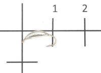 Мормышка Супер Банан с ушком d2 001 серебро Nautilus