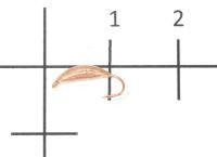 Мормышка Супер Банан с ушком d2 003 медь Nautilus