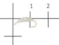 Мормышка Супер Банан с ушком d2.5 001 серебро Nautilus