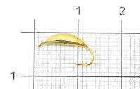 Мормышка Супер Банан с ушком d2.5 002 золото Nautilus