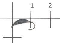 Мормышка Супер Банан с ушком d2.5 004 черный никель Nautilus