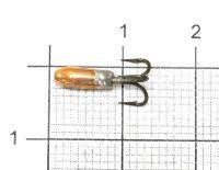 Мормышка Чертик ребристый d2.9 003 медь Nautilus