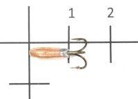 Мормышка Чертик ребристый d3 003 медь Nautilus