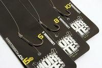Оснастка волосяная Korda IQ D Rig 15lb Barbless Kurv Shank № 4
