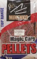Пеллетс прикормочный Pellets Magic Carp Клубника 5мм. Миненко