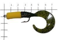 Плавающий твистер с двойником зеленый ОООandquot;Контактandquot;