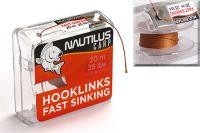 Поводковый материал Fast Sinking 20м 25lb mud brown Nautilus